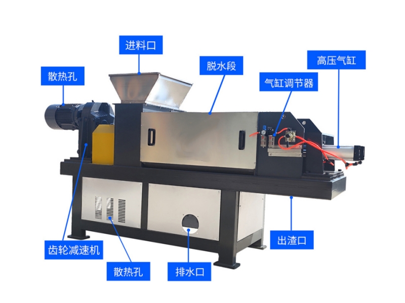 螺旋壓榨脫水機的結(jié)構(gòu)組成解析